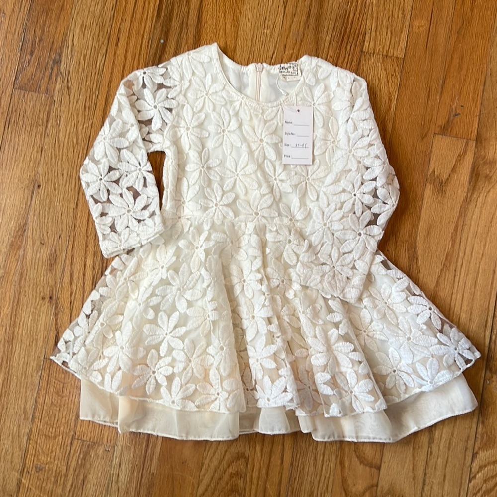 Cream Dress